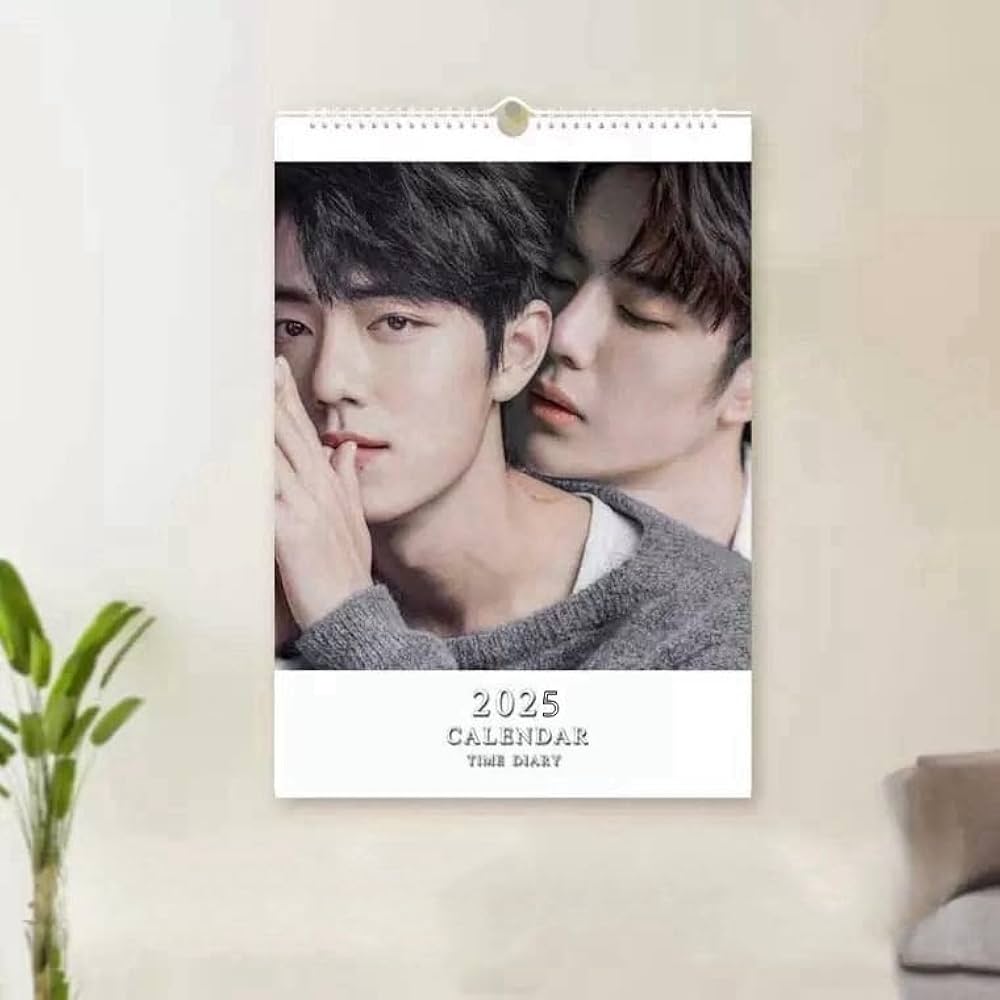 Amazon.co.jp: 博君一肖 王一博&肖戦 2025年 カレンダー 壁掛け